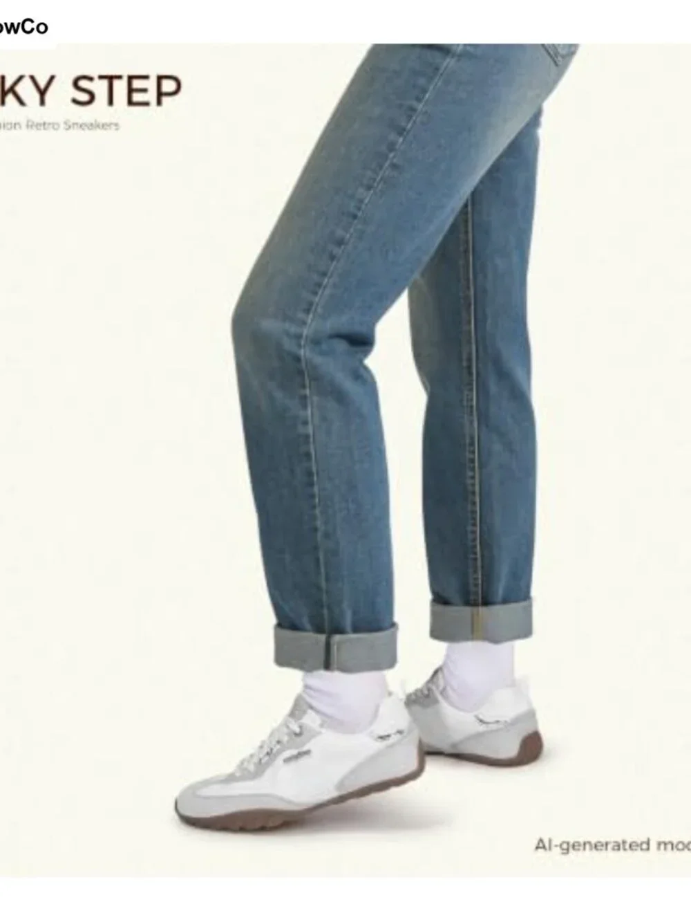 Women's Retro Fashion Sneakers Lightweight Non Slip Casual Lace Up